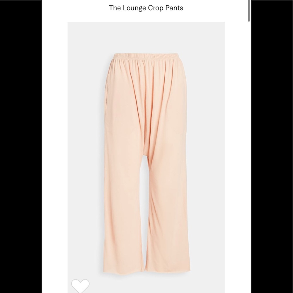 THE GREAT lounge crop pant 0